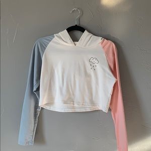 ROMWE szS cropped sweatshirt